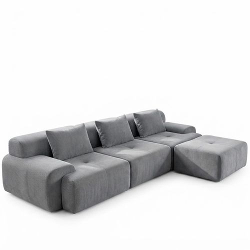 108-inch Modular Sectional with Deep Seat