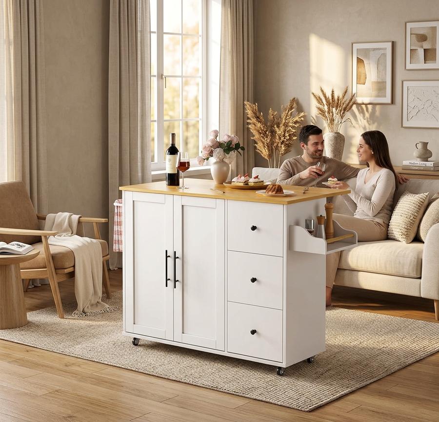 GRUSIGN Kitchen Island